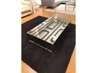 Tavolino design Tavolino vetro argentato di Ciacci a prezzo ribassato