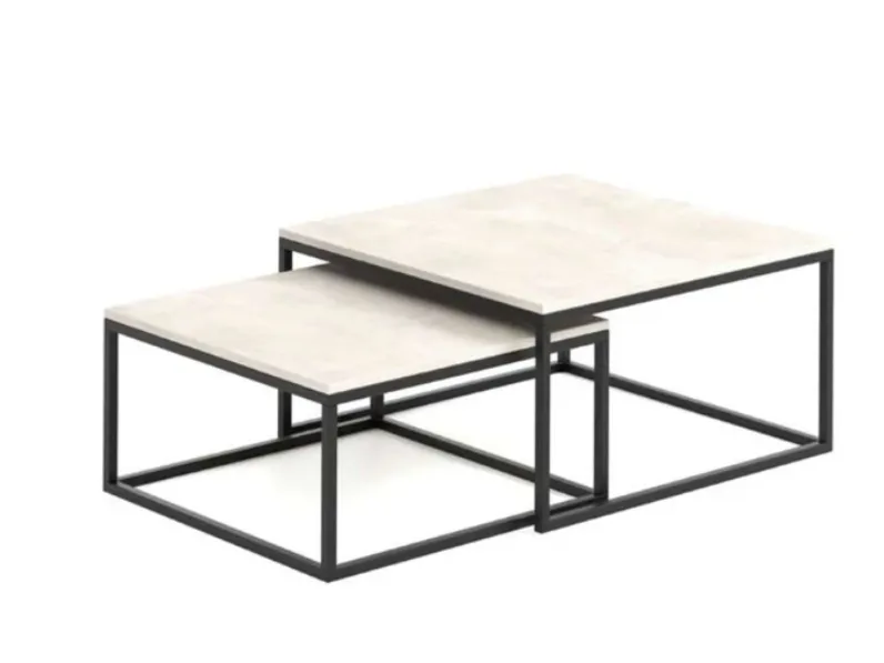 Prezzi ribassati per il tavolino design Quadro  di Eurosedia