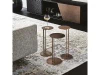 Tavolino in stile design modello Cattelan sting brushed bronze di Cattelan italia a prezzi imbattibili