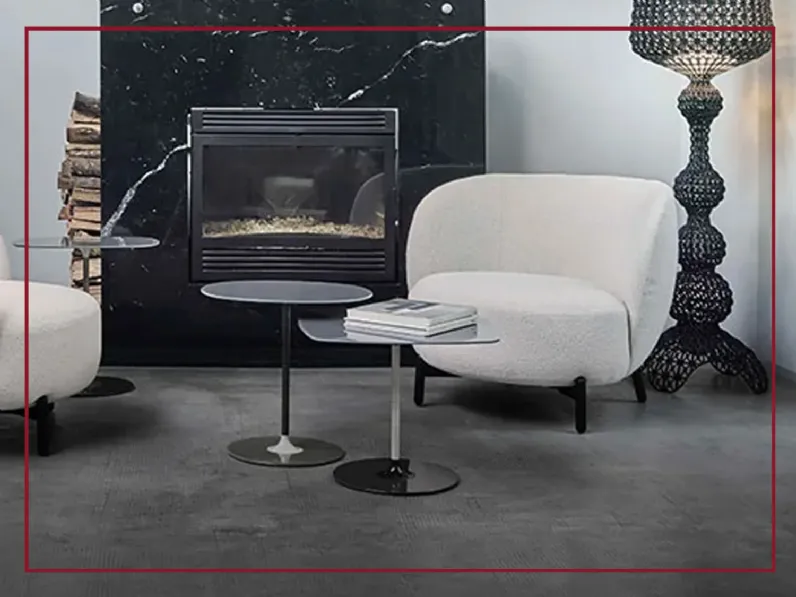 Tavolino modello Tris tavolini thierry  di Kartell a prezzo ribassato