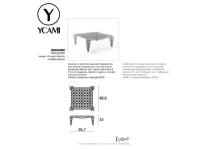 Prezzi ribassati per il tavolino design  coffe table origami di Ycami