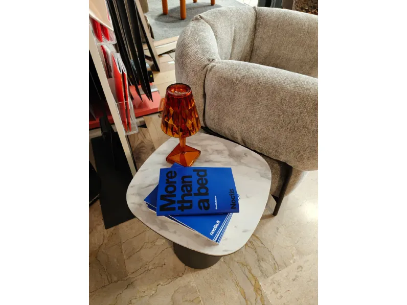 Prezzi ribassati per il tavolino moderno Pillar small om/492/mb di Stones