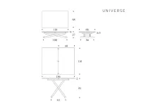 Tavolino modello Universe di Altacom a prezzo scontato