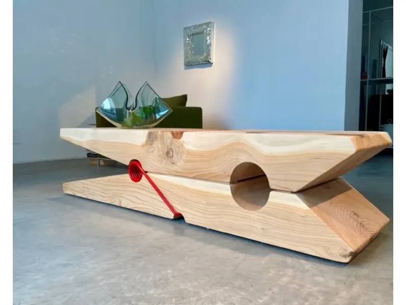 Tavolino Riva 1920 modello Tavolino la mollettina  in OFFERTA OUTLET