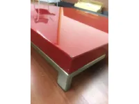 Tavolino modello Tavolino romeo rosso lucido 92x92 x12 di emaf progetti per zanotta di Zanotta a prezzo ribassato