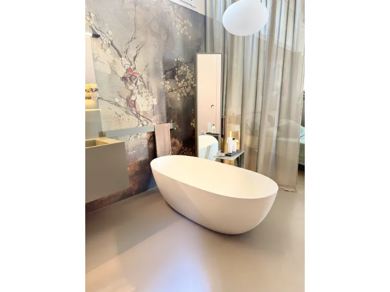 Vasca da bagno modello Mini ray Edone in Corian SCONTATA