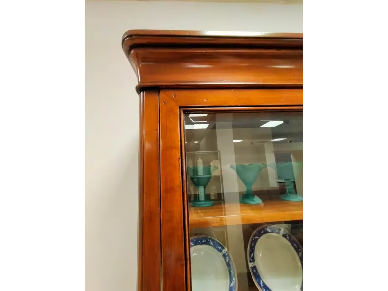 Vetrinetta Ottocento Artigianale in legno in Offerta Outlet