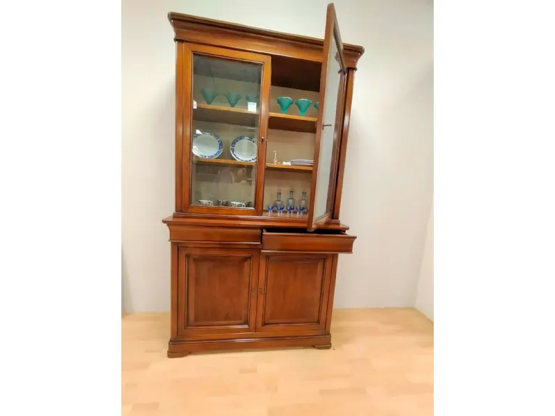 Vetrinetta Ottocento Artigianale in legno in Offerta Outlet