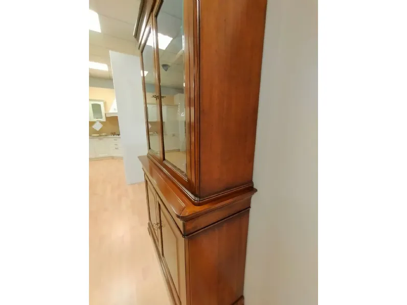 Vetrinetta Ottocento Artigianale in legno in Offerta Outlet