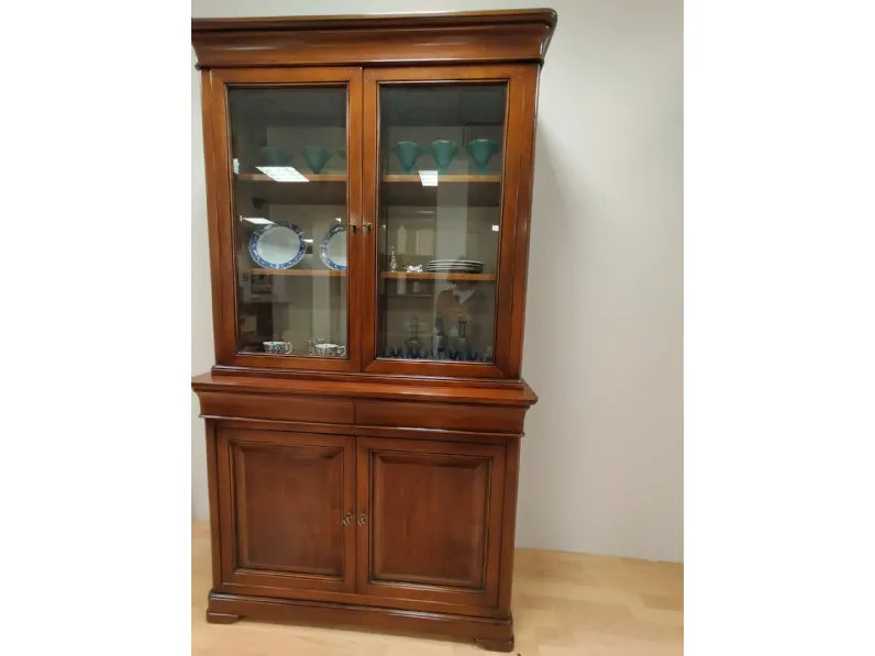 Vetrinetta Ottocento Artigianale in legno in Offerta Outlet