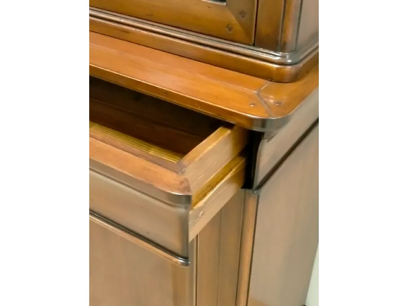 Vetrinetta Ottocento Artigianale in legno in Offerta Outlet