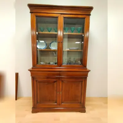 Vetrinetta Ottocento Artigianale in legno in Offerta Outlet