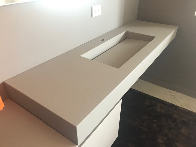 Arredo Bagno Arbi Prezzi.Arredamento Bagno Mobile Arbi Bagno Arbi Arancione Grigio A Prezzo Outlet