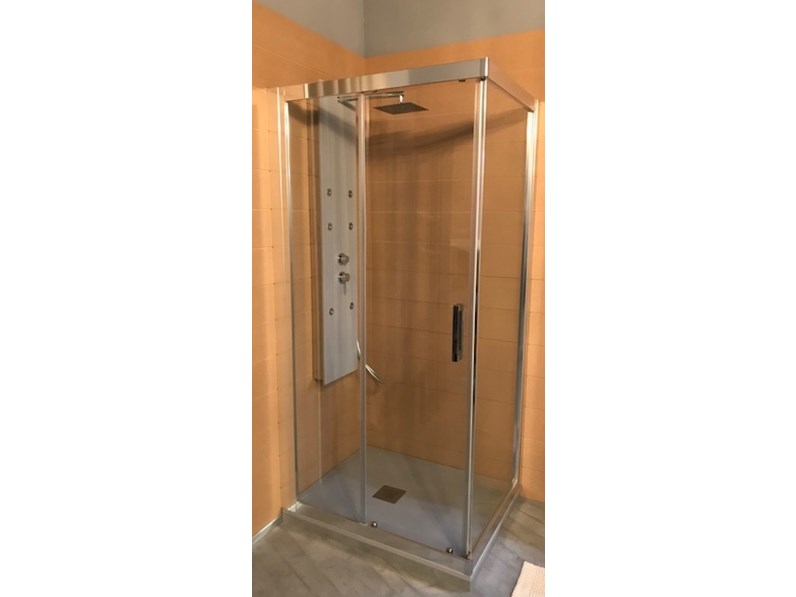 Cabina Doccia Cabina Doccia.Arredamento Bagno Mobile Blu Bleu Box Doccia In Offerta Outlet