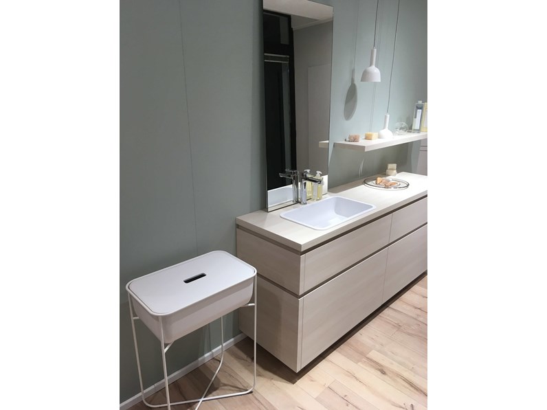 Arredo Bagno Moderno Scavolini.Arredo Bagno Scavolini Mod Qi Olmo Kuuki Offerta Outlet