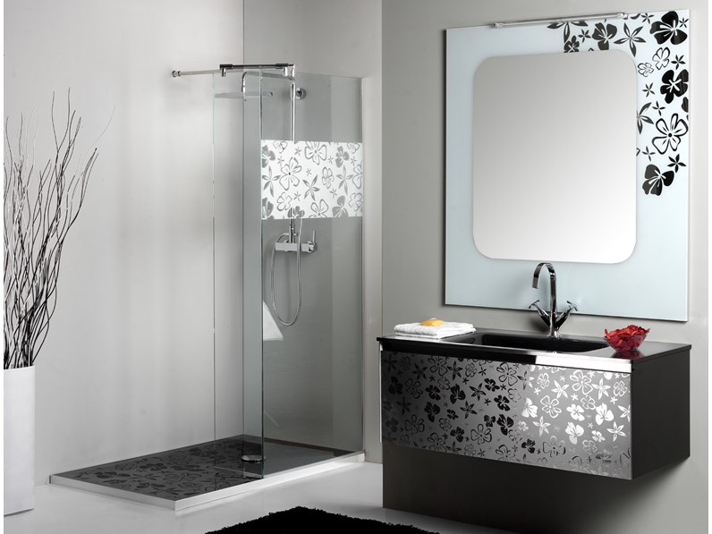 Accessori Da Bagno Design.Mobile Arredo Bagno Sospeso Euro Bagno Fiorilu Reflex Con Sconto