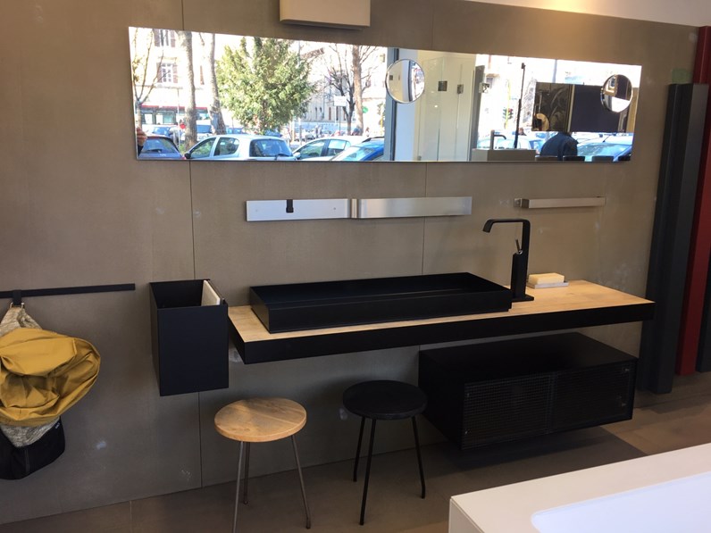 Mobili Bagno In Offerta.Mobile Bagno Artigianale Industrial Line Moab80 In Offerta Outlet