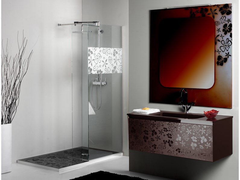 Arredo Bagno Offerte Roma.Mobile Bagno Euro Bagno Fiorilu Marrone In Offerta Outlet