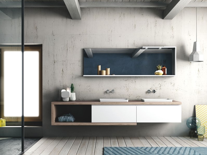 Linea Tre Accessori Bagno.Mobile Bagno Fly Gola Punto Tre Scontato 38