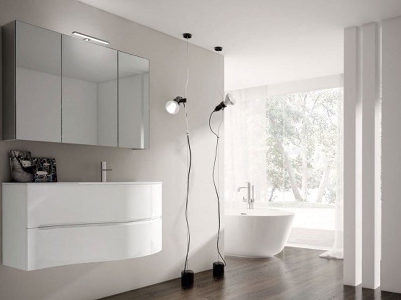 Idea For Accessori Bagno.Mobile Per La Sala Da Bagno Idea Group Smyle A Prezzo Outlet