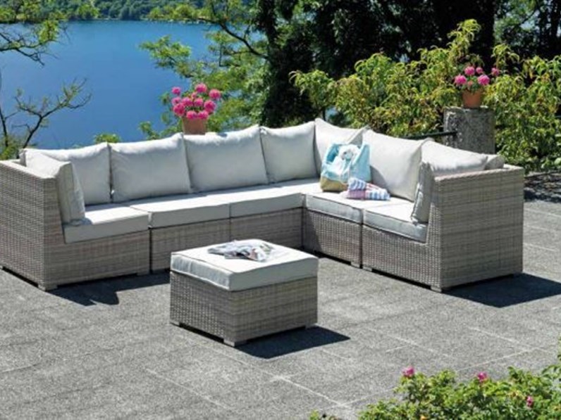 Arredo Giardino Set componibile barbados Greenwood OFFERTA OUTLET - ArreDo GiarDino Set Componibile BarbaDos GreenwooD Offerta Outlet N1 978419