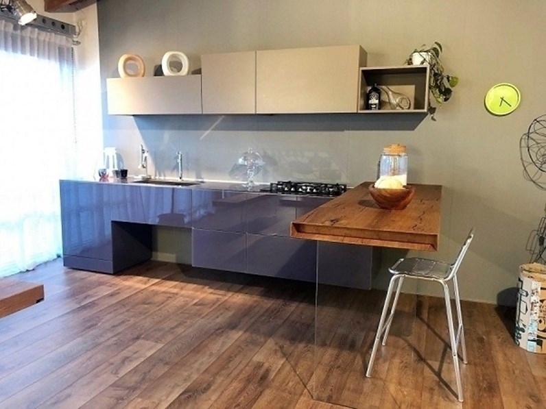 Cucina Design Con Penisola Lago 36e8 Lago A Prezzo Scontato