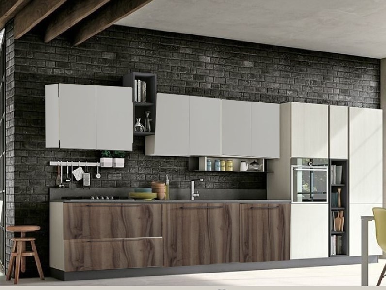 Cucina Nuovi Mondi Cucine Lineare Cucina Minimal Moderna Scontata 4953