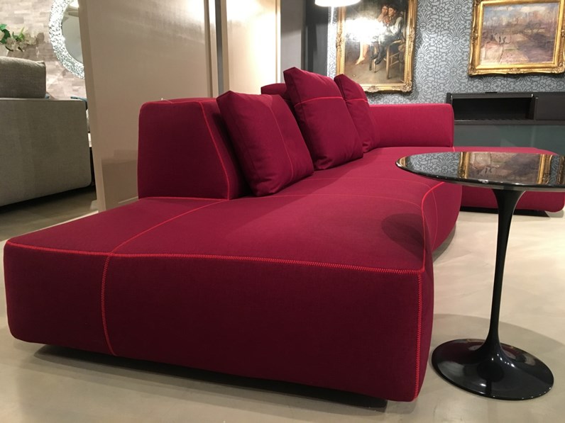 Divano Con Penisola Bend Sofa B B Prezzi Outlet