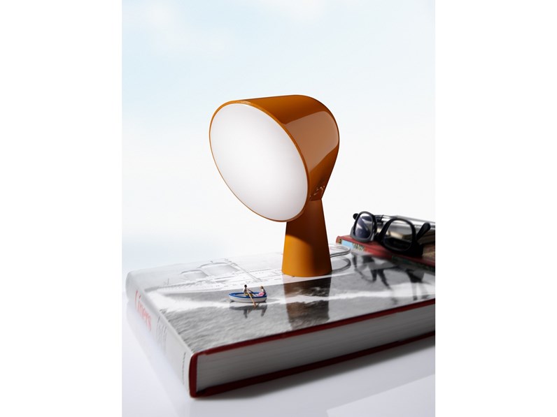 Lampada Da Tavolo Foscarini.Lampada Da Tavolo Foscarini Binic Arancio Stile Moderno In Offerta