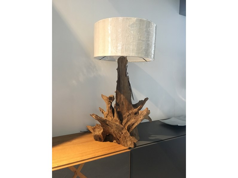 Lampada Da Tavolo In Altro Peak Nature Design A Prezzo Outlet