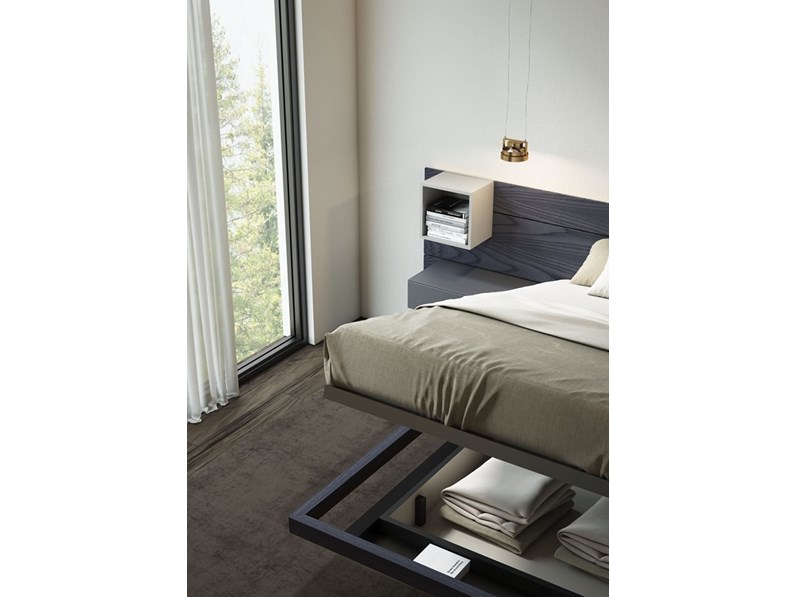 Letto Sorvolo 002 - olmo lava Fimar SCONTATO a PREZZI OUTLET